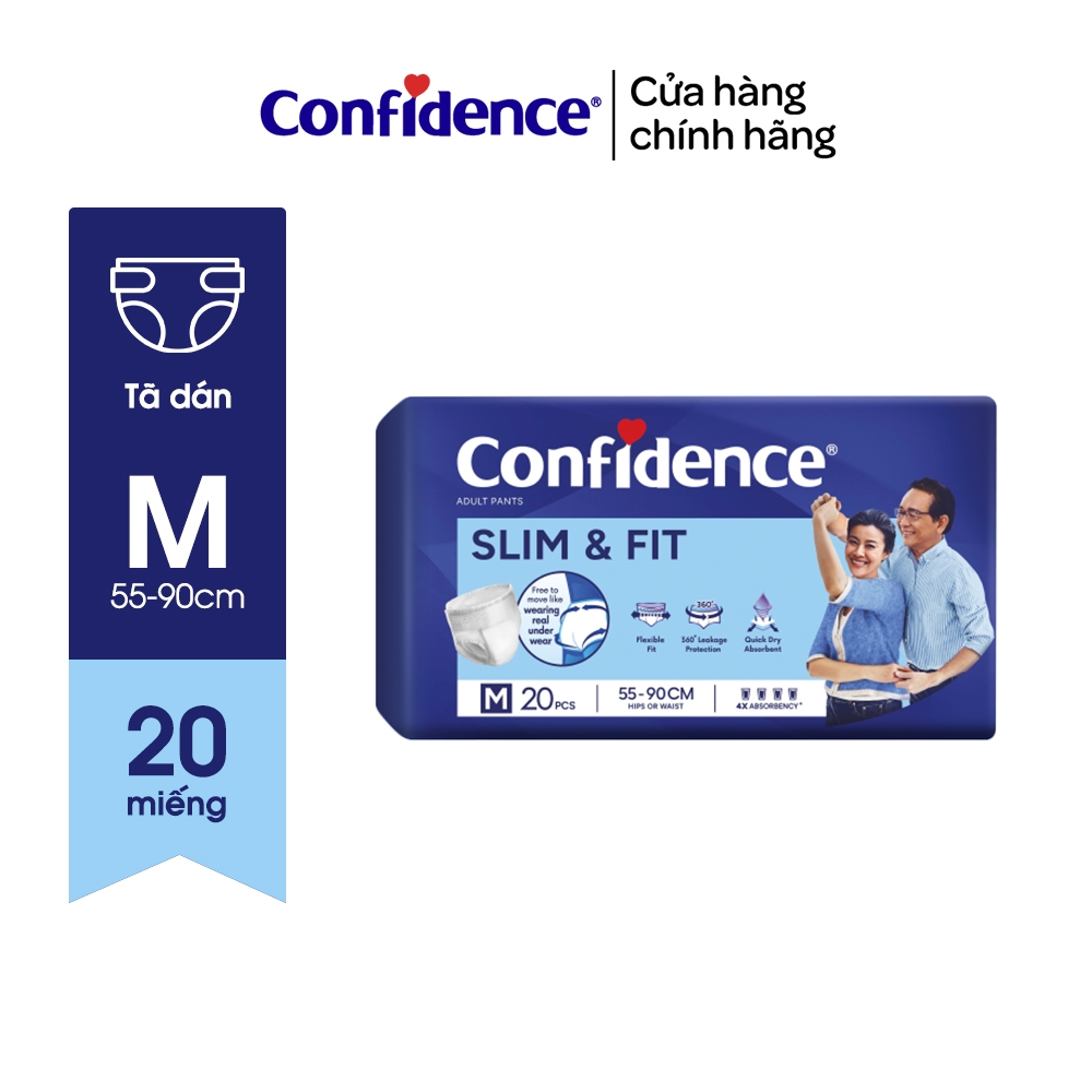 Tã quần người lớn CONFIDENCE SLIM&FIT | Shopee Việt Nam