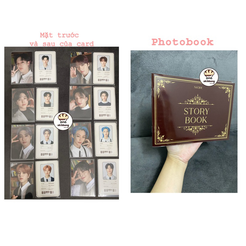 Stray kids NACIFIC My SKZ Diary Photocard Hyunjin Felix Han Lee Know Bang chan