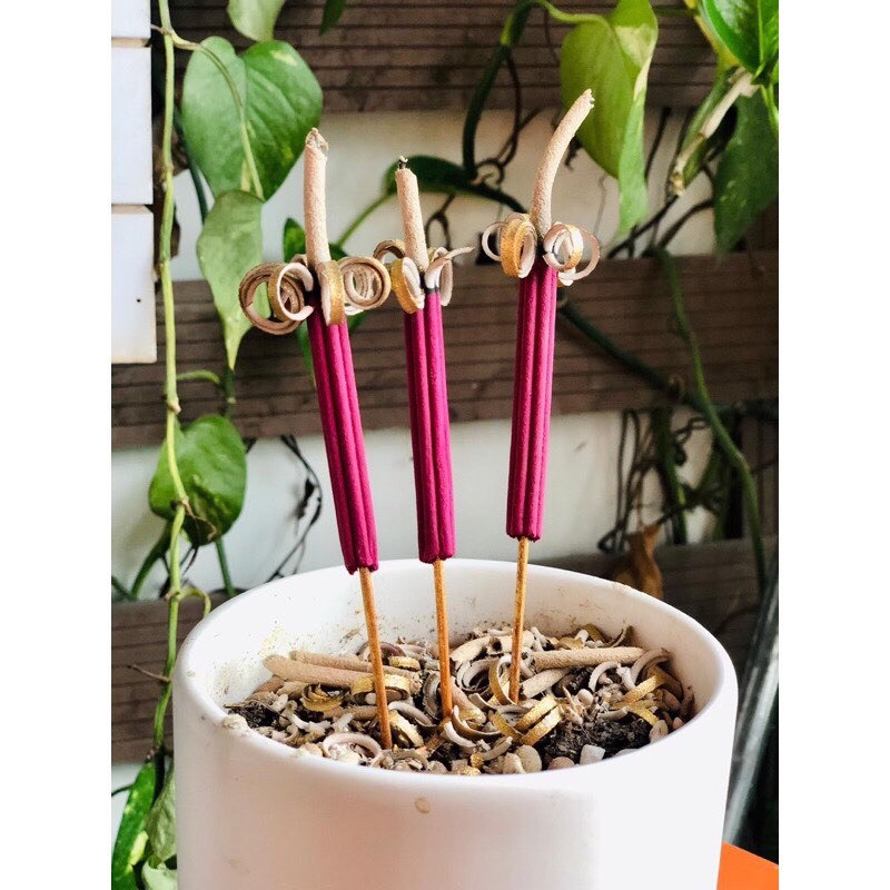 Bịch 18 nén nhang thơm nở hoa phú quý ấm cúng an lành