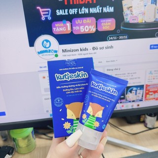 Kem Kutieskin dưỡng ẩm mềm da cho bé tuýp 30g