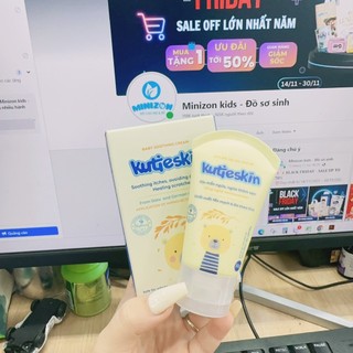 Kem bôi dịu da cho bé Kutieskin giảm mẩn ngứa, ngừa thâm sẹo tuýp 30g