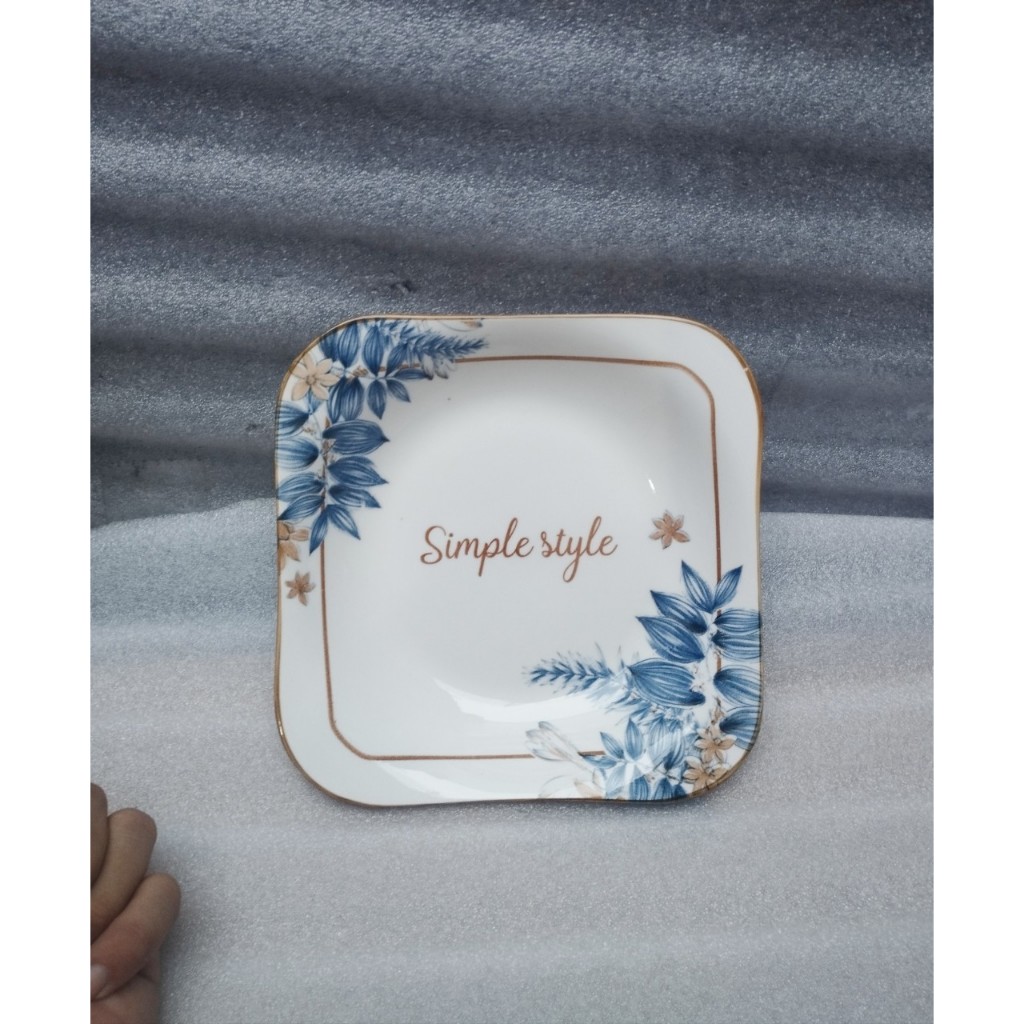 (mua tặng cùng loại tô chén dĩa sứ hoa văn 4d simple 11cm