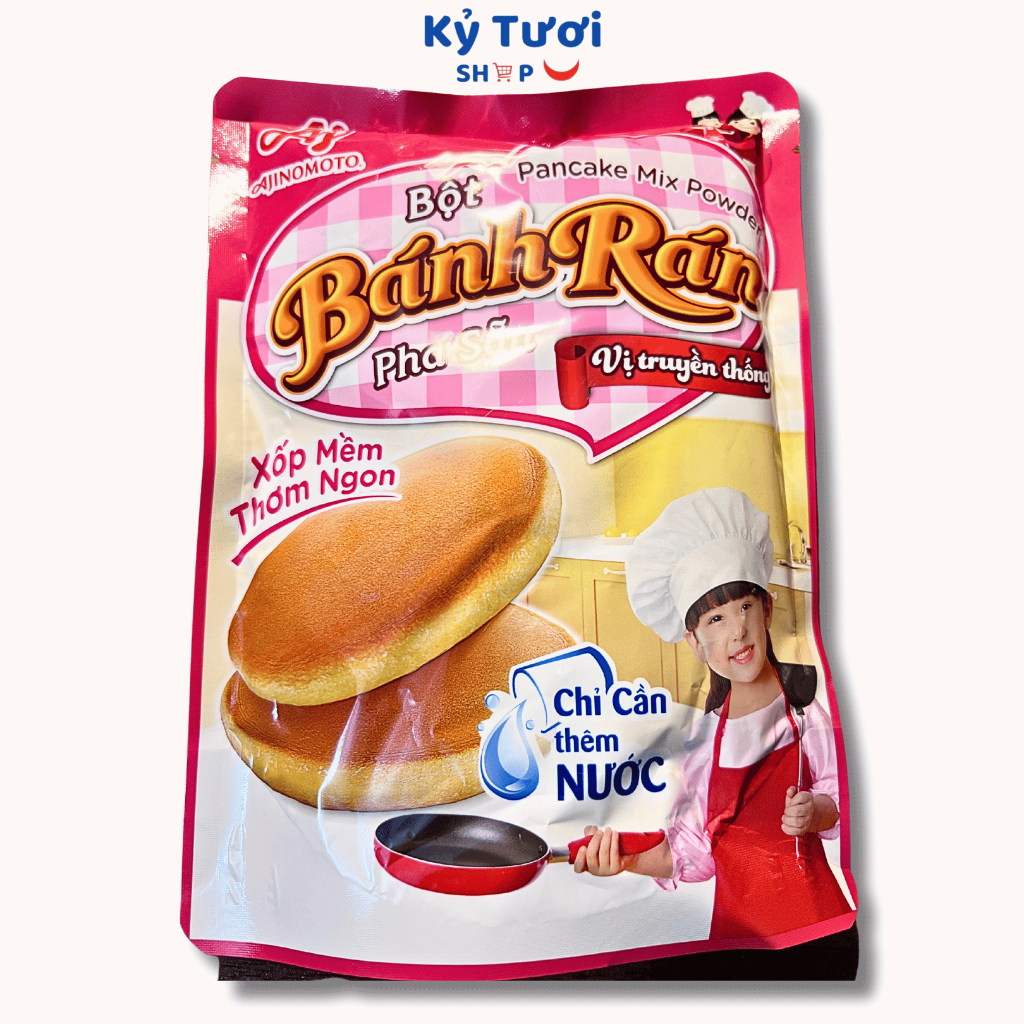 Bột bánh rán pha sẵn ajinomoto vị truyền thống gói 200g | Shopee Việt Nam