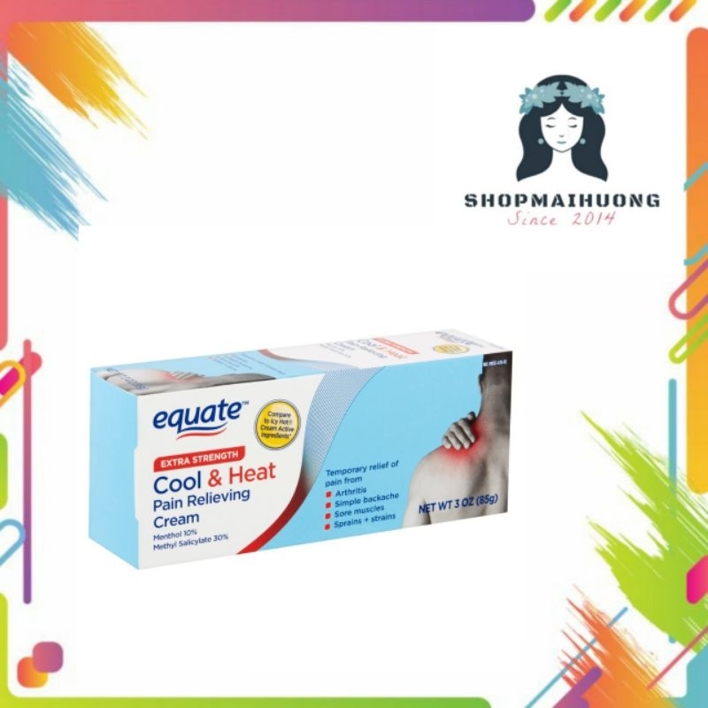 Dầu Xoa Bóp Equate Cool And Heat Pain Relieving Cream Shopee Việt Nam