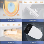 Bồn cầu thông minh Xiaomi 815ZS Kết nối APP MiHome Toilet Bệ xí Bồn Tiêu phiên bản tiếng Việt cảm ứng tự động mẫu 2025 — ảnh 4