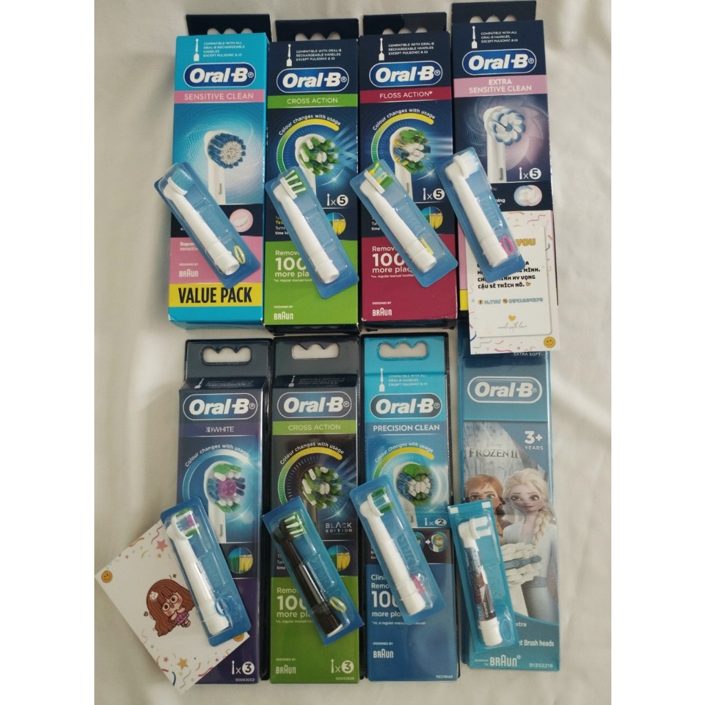 Lẻ 1 Đầu bàn chải đánh răng điện Oralb- Đầu thay thế Oralb Precision ...