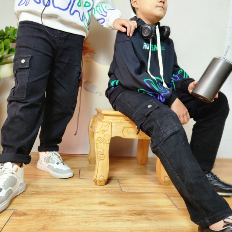 Quần bò quần jean bé trai 25-65kg túi hộp hàng QC cao cấp