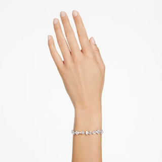 Vòng tay LAMY Mesmera Mixed Cuts White Bracelet Silver 2135