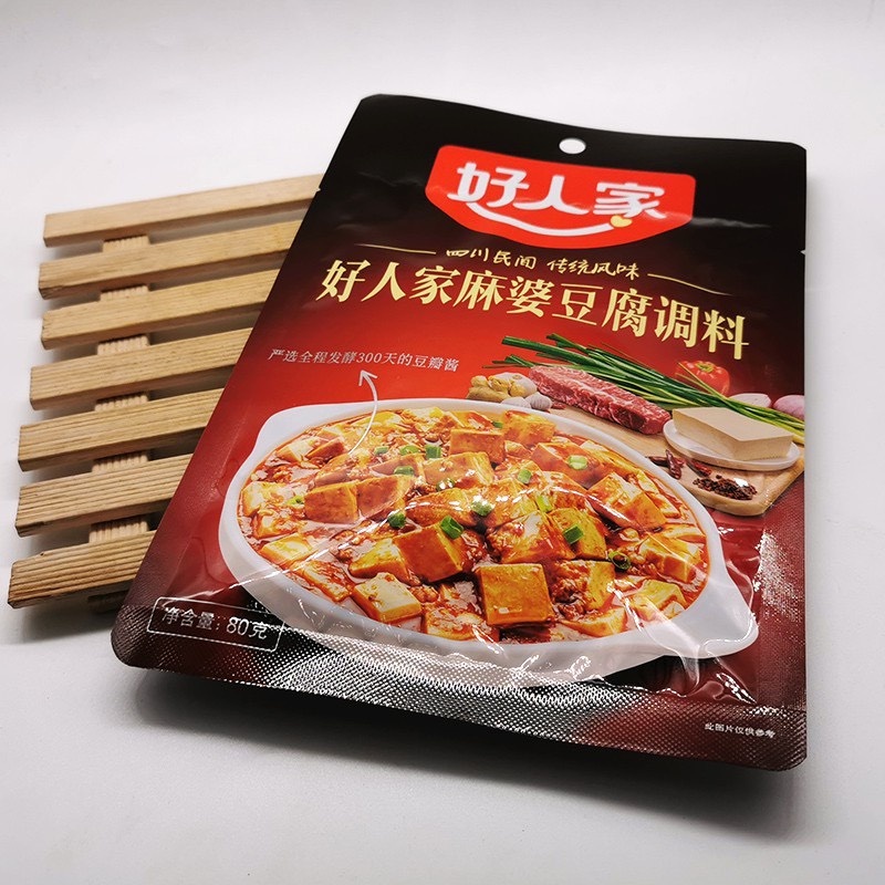 Sốt Đậu Hũ Tứ Xuyên Lee Kum Kee 80g - Gia Vị Nấu Mapo Tofu Chuẩn Vị Hoa Thơm Cay, Đậm Đà, Tiện Lợi Luka Food