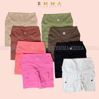 Quần Short Tomtiger Túi Hộp Đồ Tập Gym Nữ Cao Cấp