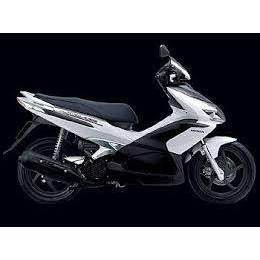 Tem chữ nổi ốp sườn honda Air Blade AB 110 2007 Đời đầu Xăng Cơ ( giá 1 cái )