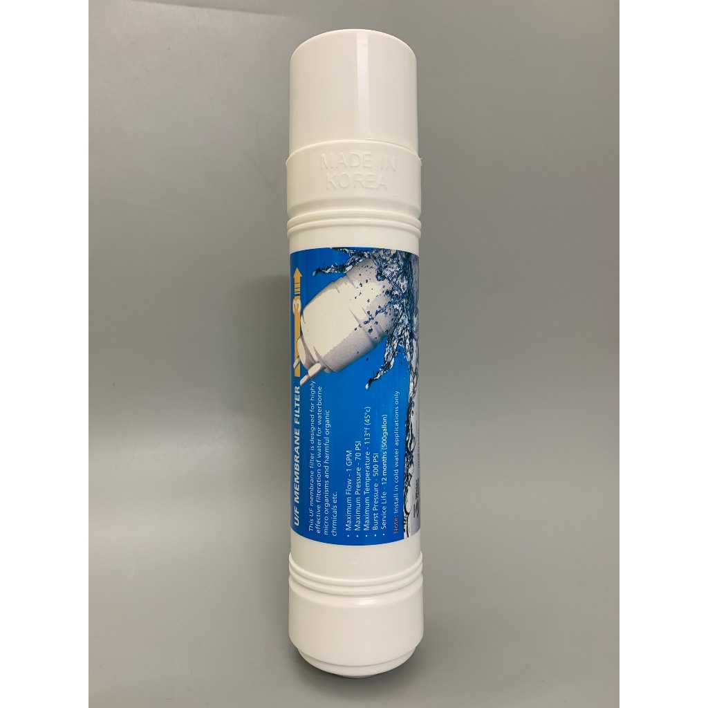 Màng Lọc UF Nhập Khẩu Hàn Quốc Membrane Cắm Nhanh Dạng Chữ U 10 Inch Có Vỏ Ngoài