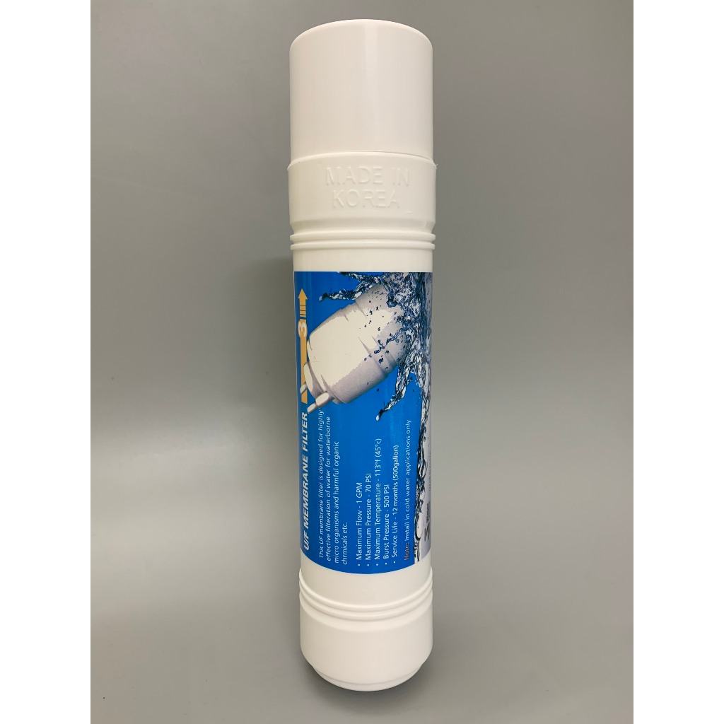 Màng Lọc UF Nhập Khẩu Hàn Quốc Membrane Cắm Nhanh Dạng Chữ U 10 Inch Có Vỏ Ngoài