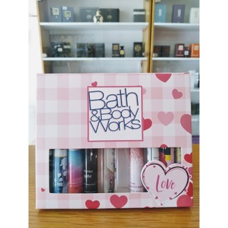 Set Nước Hoa Bath & Body Works Body Mist 10ml 10 Ống
