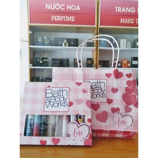 Set Nước Hoa Bath & Body Works Body Mist 10ml 10 Ống