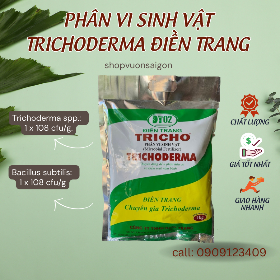 Phân vi sinh vật Trichoderma Điền Trang Tricho DT02 1
