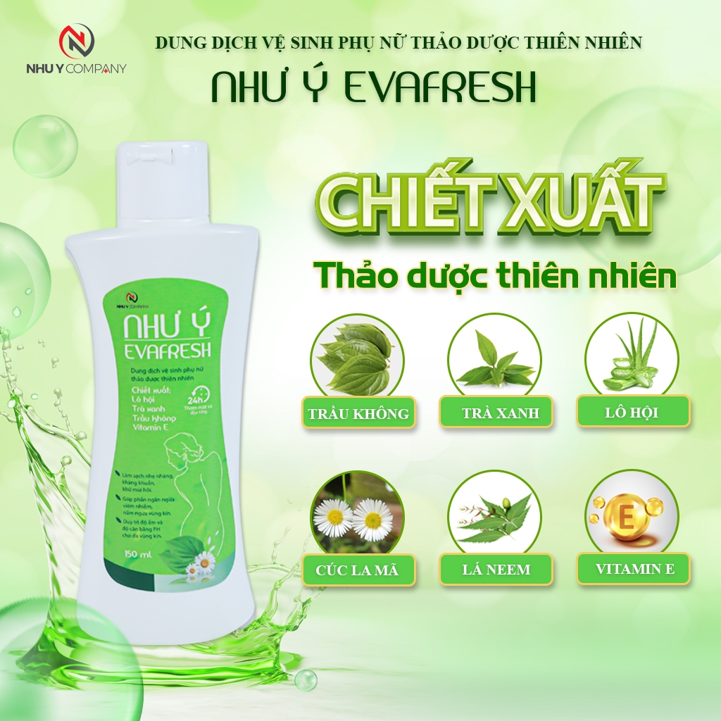 [Combo 2] Dung Dịch Vệ Sinh Phụ Nữ Như Ý Evafresh