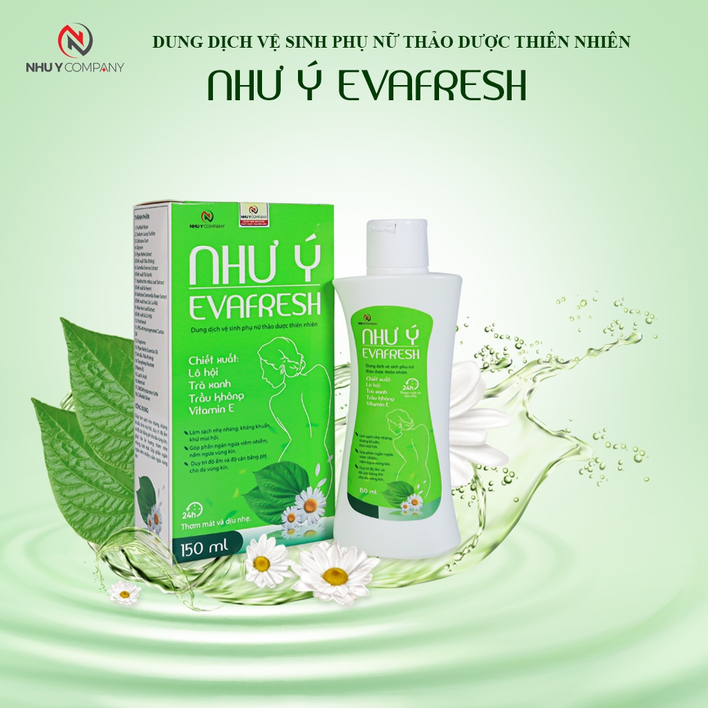 [Combo 2] Dung Dịch Vệ Sinh Phụ Nữ Như Ý Evafresh