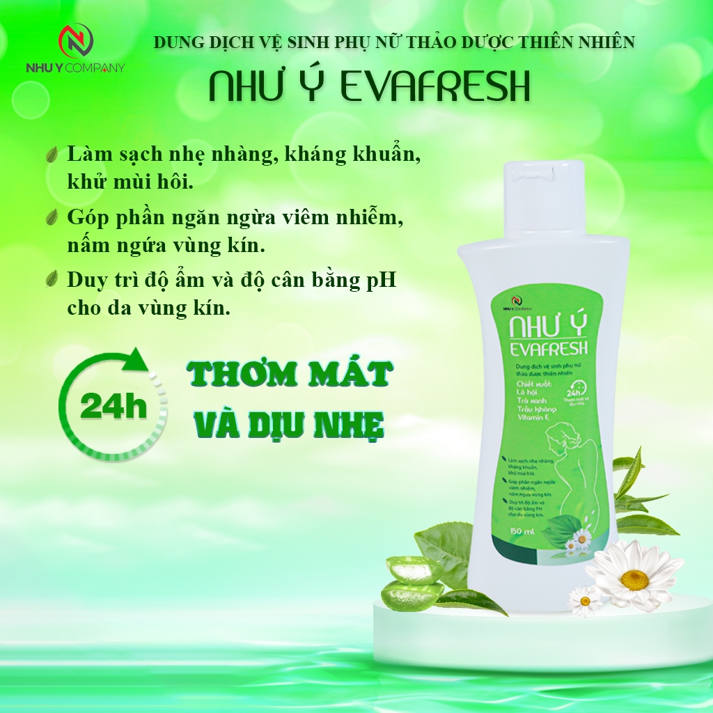 [Combo 2] Dung Dịch Vệ Sinh Phụ Nữ Như Ý Evafresh