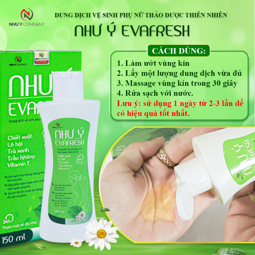 [Combo 2] Dung Dịch Vệ Sinh Phụ Nữ Như Ý Evafresh