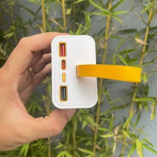 [CÓ 3C] Cục Tích Điện sạc nhanh PHANTOM P18 20000mAh 4 cáp sạc QC 22.5 và PD 20W - 10 đèn led 4 chế độ (2 màu)
