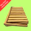 Kệ giày gỗ, kệ gỗ thông, kệ để giày bằng gỗ 2 tầng dễ gấp gọn bằng gỗ thông Trung Mỹ decor