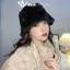 Mũ bucket lông cừu nữ Hàn Quốc DWIN tai bèo nón cụp len ulzzang đẹp mùa đông thời trang màu trắng, be, đen MU03A