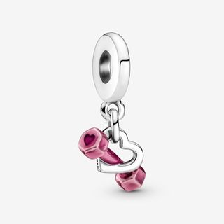 Charm bạc LAMY Charm Dumbbell & Heart Dangle 1583