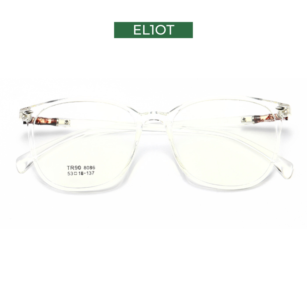 Gọng kính mắt tròn nam nữ ELIOT EYEWEAR chất liệu nhựa dẻo thanh mảnh nhẹ nhàng 8086