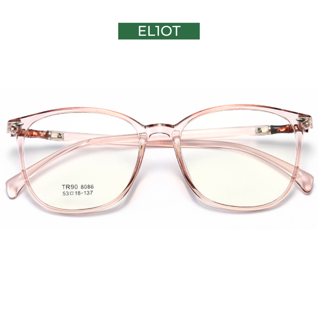 Gọng kính mắt tròn nam nữ ELIOT EYEWEAR chất liệu nhựa dẻo thanh mảnh nhẹ nhàng 8086