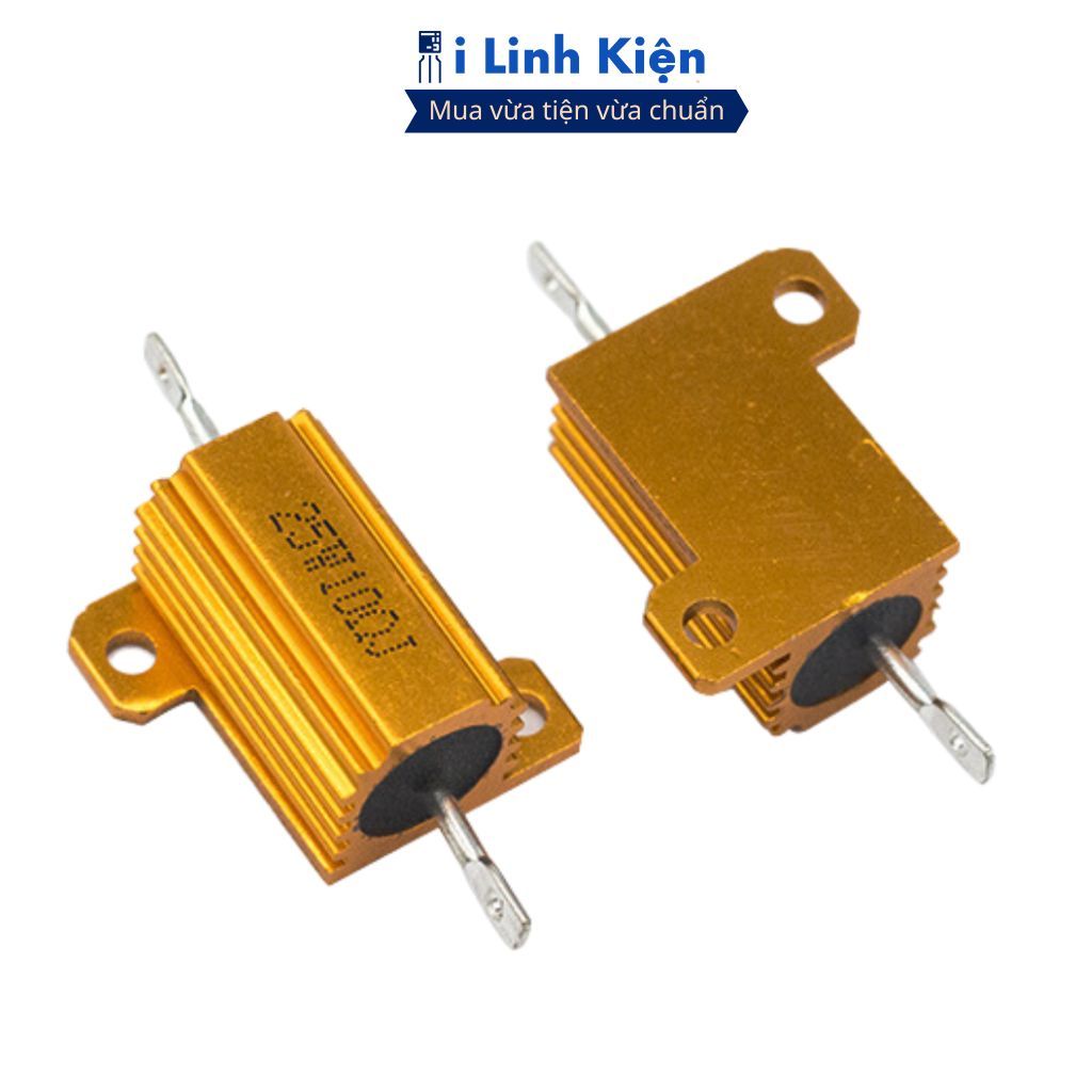 Điện trở nhôm 25W giá trị từ 100R - 47K 5% RX24-25W đảm bảo chất lượng ilinhkien