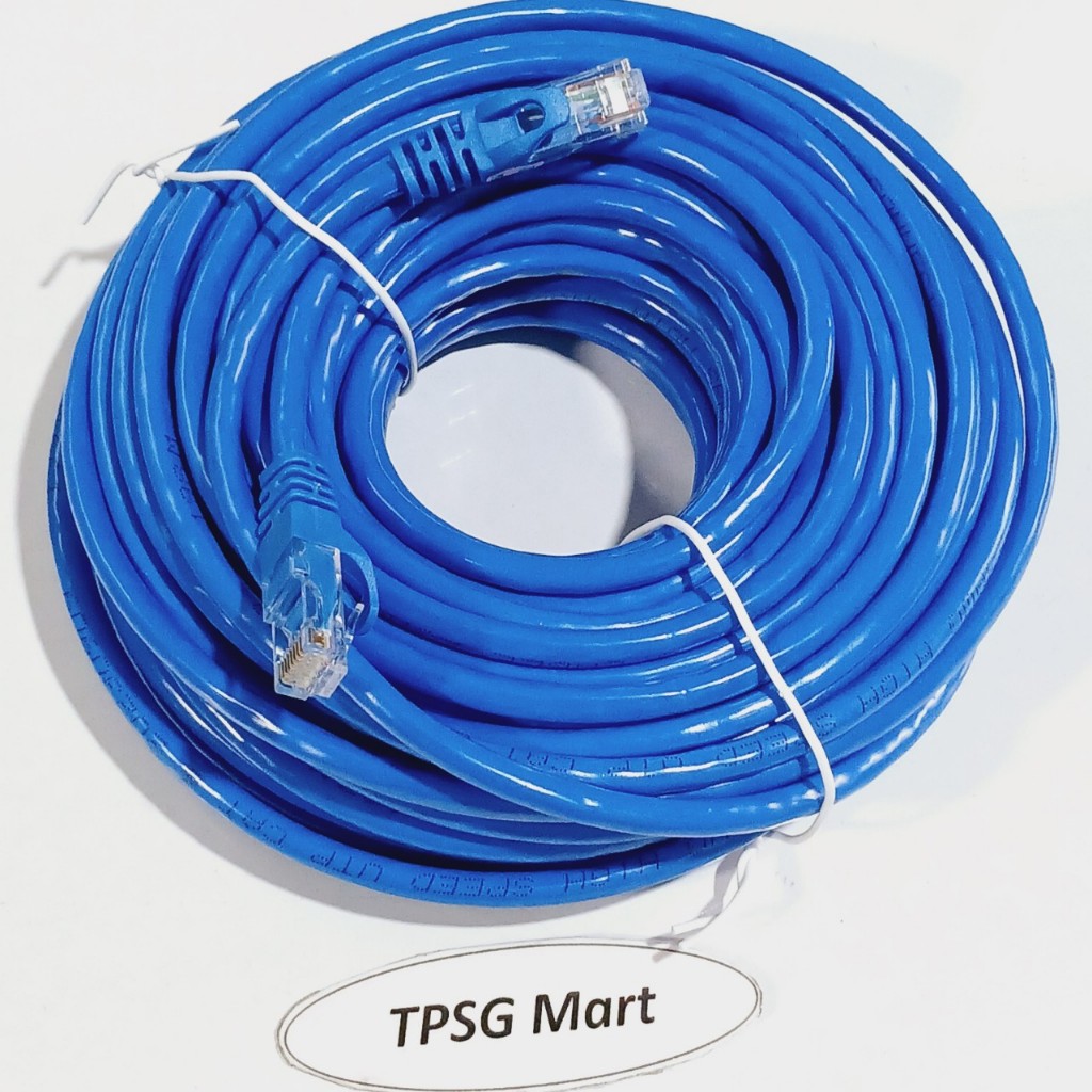 Cáp mạng Lan Cat 6, 2 đầu đúc RJ45: Cáp dài 5M / 10M / 15M / 20M (Cable ...