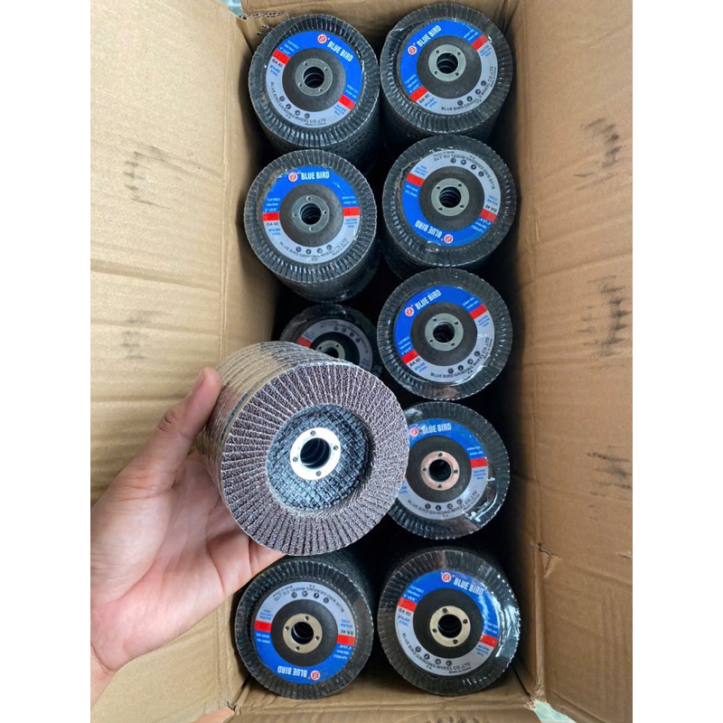 Nhám xếp Blue Bird BA40 100mm ( 1Lốc 10 miếng) | Shopee Việt Nam