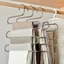 Giá treo quần áo Móc Treo Đồ tiện ích Mắc áo inox nhiều tầng trong tu quan ao