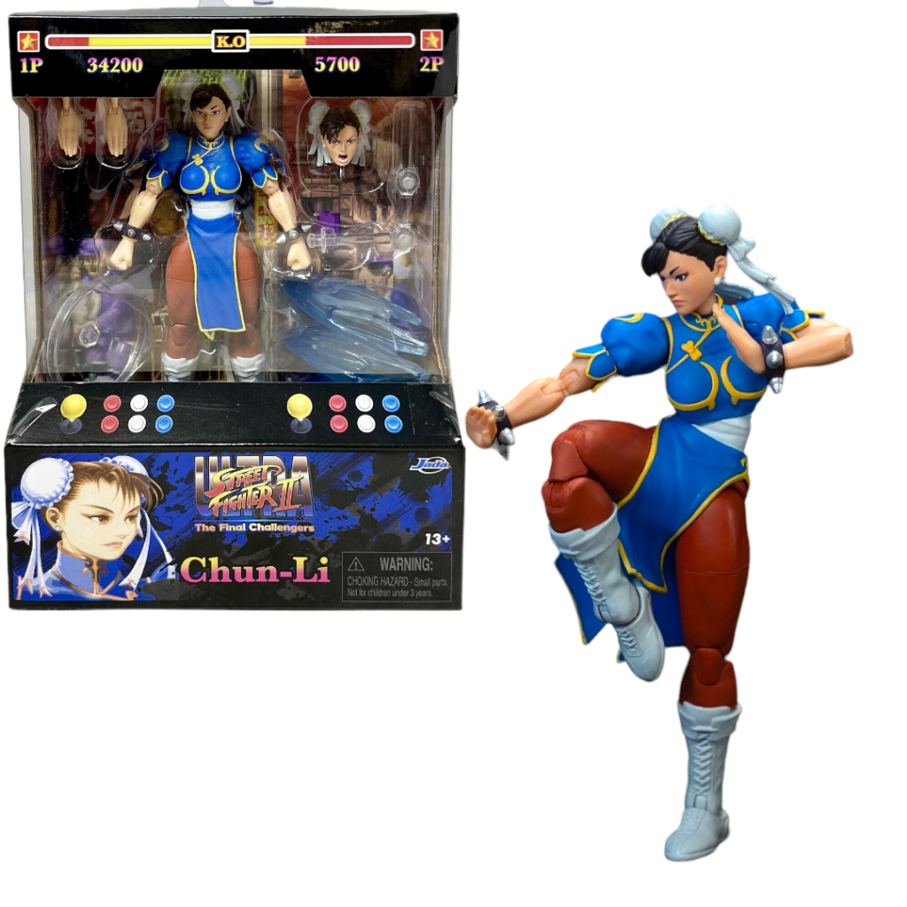Chun-li De Jada Toys Ultra Street Fighter Ii Exclusivo en venta en
