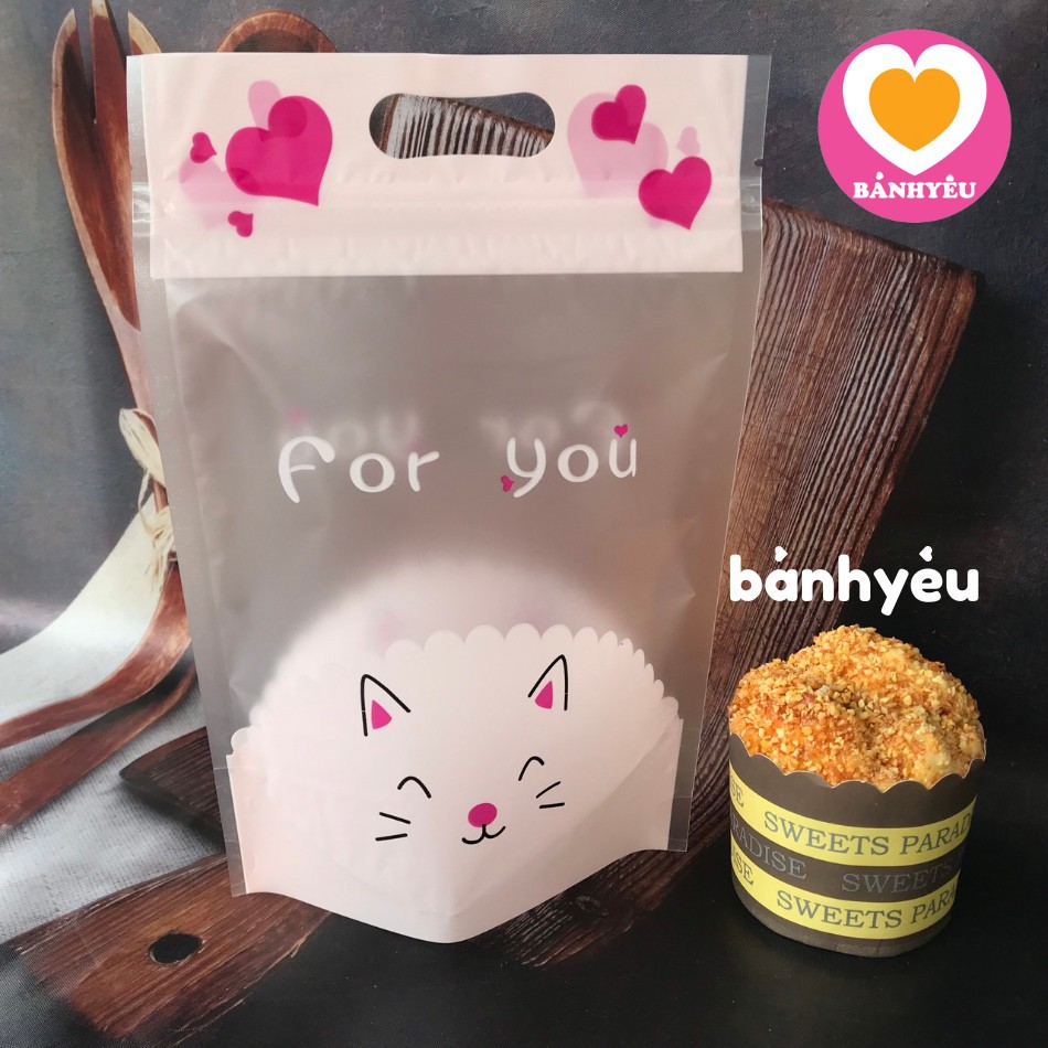 Bộ 10 Túi zip đựng bánh kẹo dễ thương