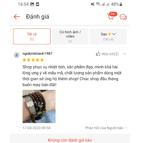 Chuỗi trầm hương sánh chìm có hộp 6ly 108 hạt mix charm ngũ điếu+lu+điếu mập+ cỏ+bàn tính+hồ ly móc bạc.
