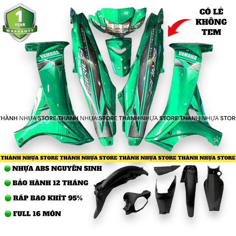 Dàn áo Sirius ver zin 02 (Xem mô tả)