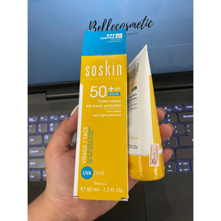 Soskin SPF50 Sun Cream Rich 50ml Kem Chống Nắng Phổ Rộng Soskin Chống Nắng Toàn Diện