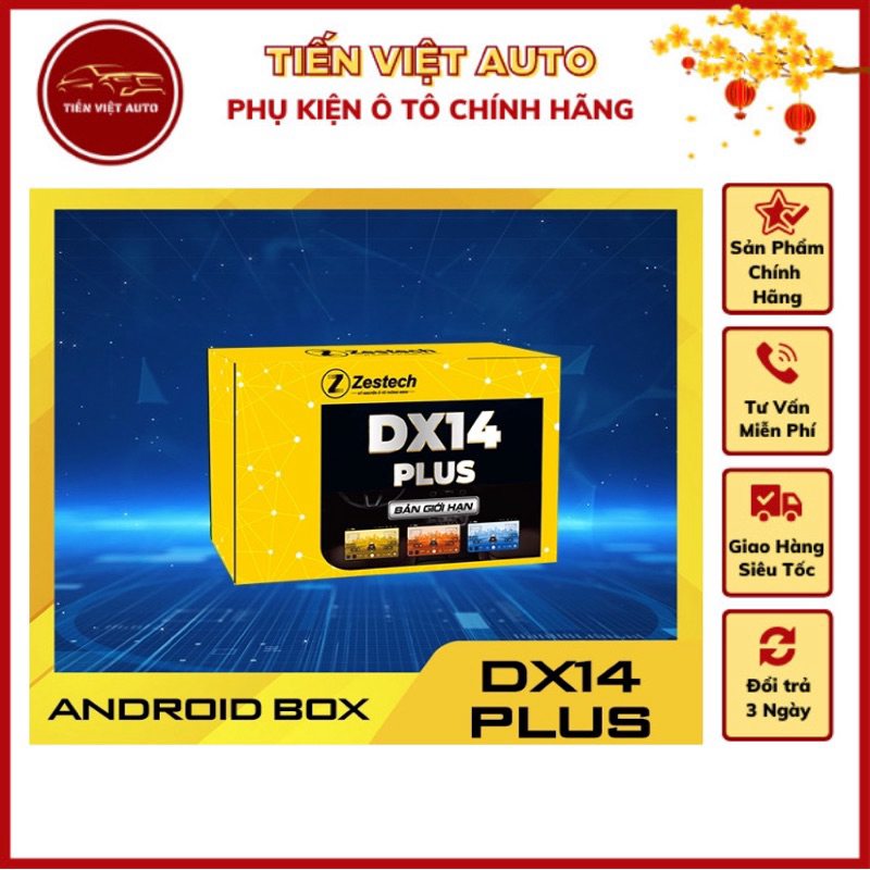 Android Box Zestech DX14 PLUS bản giới hạn, Ram 8/128gb, Android 13 ...