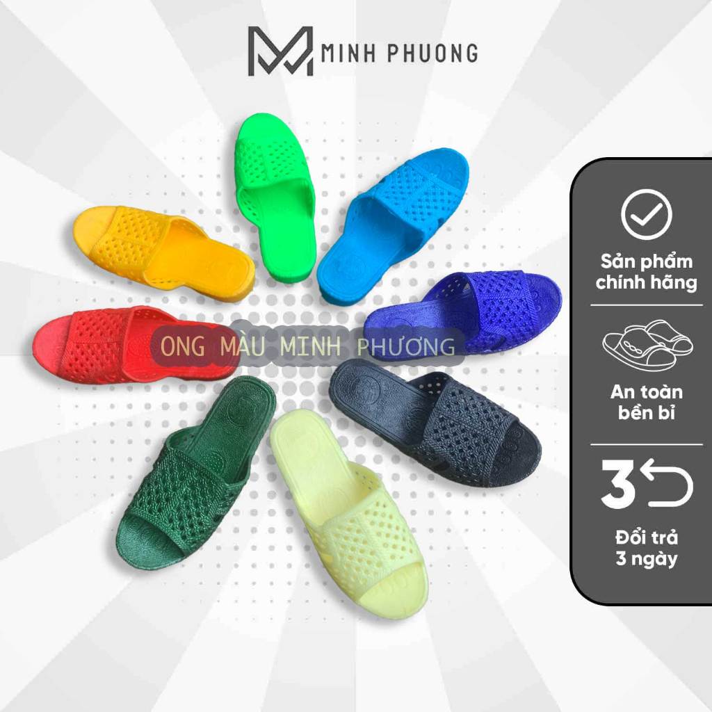 Dép tổ ong cho nam nữ nhiều màu, học sinh cấp 2,3 đi trong nhà, đi học nhựa pvc mềm êm chân