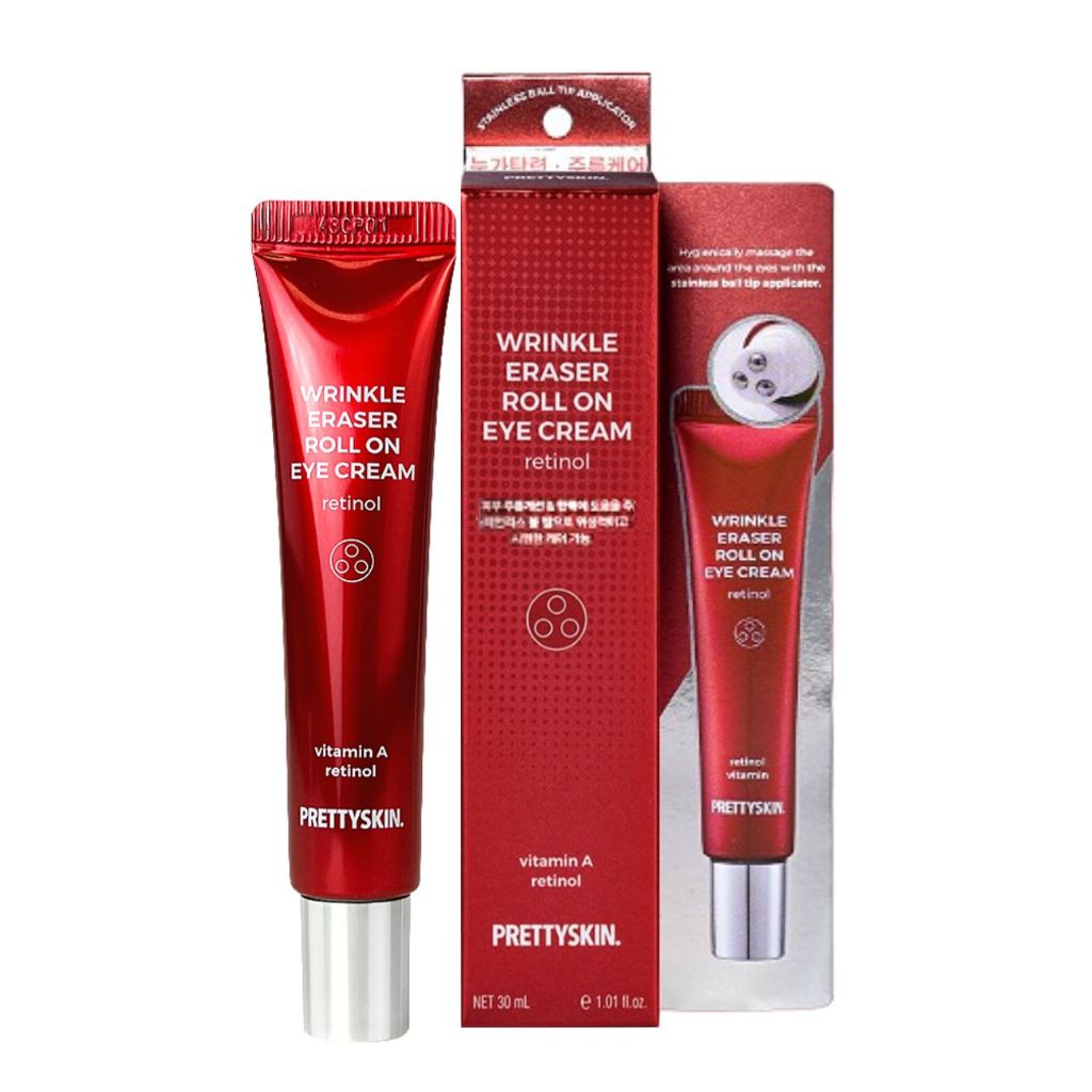 Kem mắt Prettyskin Wrinkle Eraser Roll On Eye Cream Retinol Pretty Skin