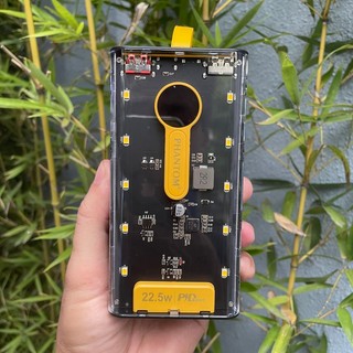 [CHỨNG NHẬN CCC] dự phòng sạc nhanh 20000mAh PHANTOM P18 tích hợp 4 cáp QC 22.5 và PD 20W - 10 đèn led tùy chỉnh