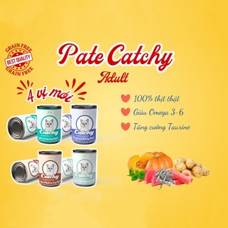 Pate Catchy Lon 400g Dạng Hộp Cho Mèo Mọi Lứa Tuổi Full 13 vị Pet Hub