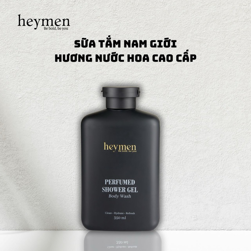 Sữa tắm hương nước hoa cho nam Heymen  350ml