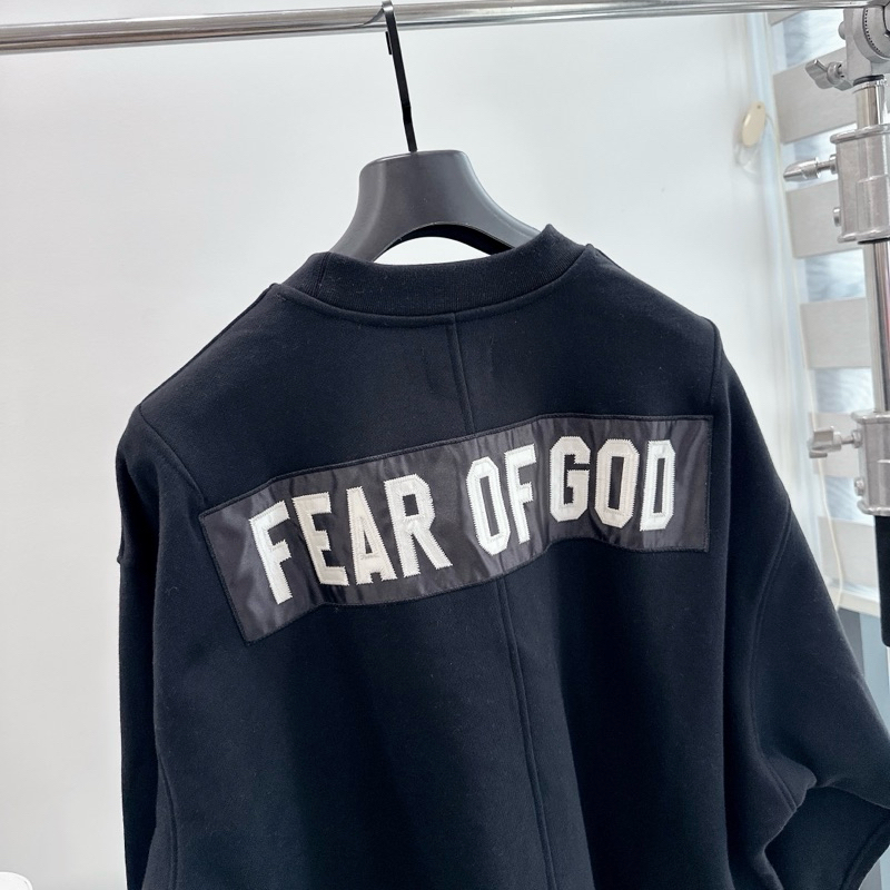 ⚡️[Mirror Quality] - Áo sweater FOG Fear of God 5th Collection Heavy Terry  Crewneck, Áo sweater FOG chữ thêu cao cấp