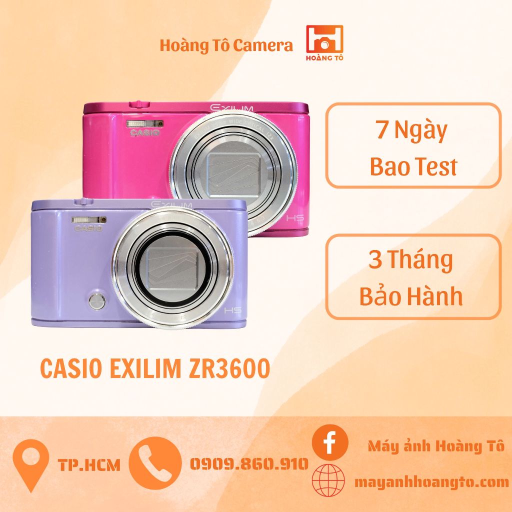 Máy ảnh Casio Exilim ZR3600 cũ Shopee Việt Nam