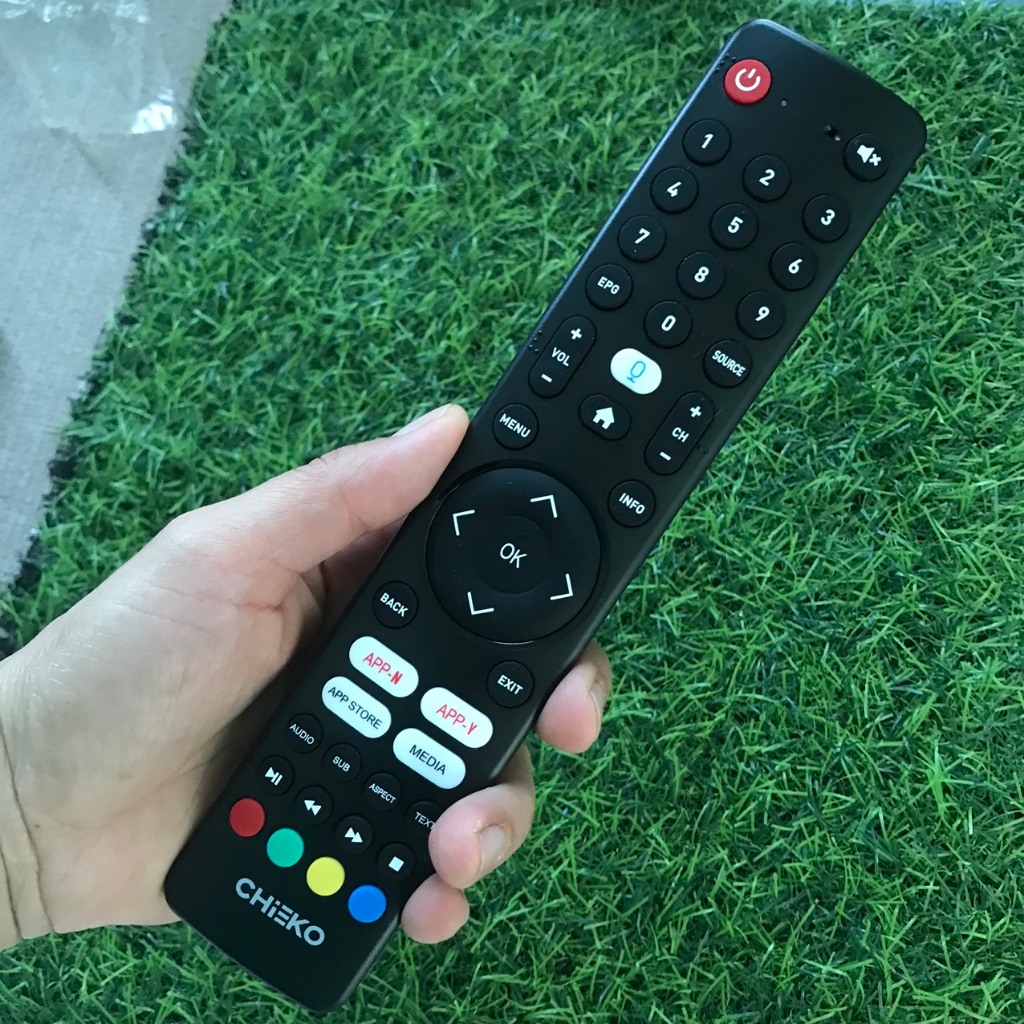 Điều khiển tivi chieko, Remote TV chieko dòng smart và giọng nói ...