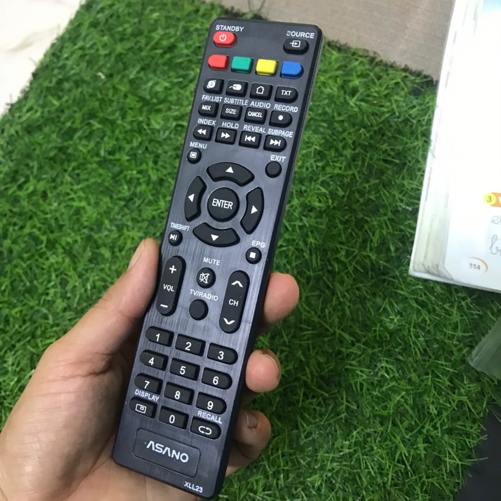 Remote điều khiển tivi asano loại ngắn hàng tốt dòng smart
