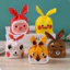 Set 20 Túi Đựng Quà Tặng Bánh Kẹo TOMI Quai Cột Tai Thỏ Dễ Thương 180A